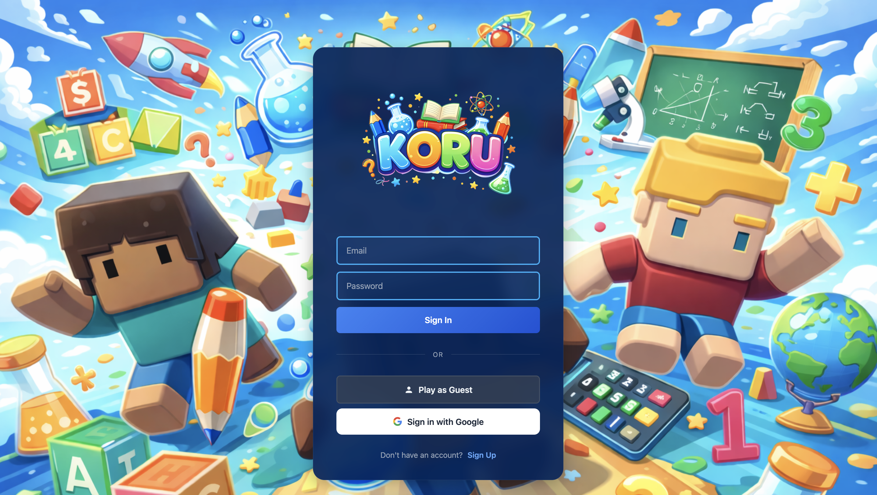 Koru School - 3D Virtual Classroom